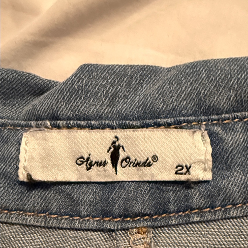 Rowen Light Blue Denim Shirt - Picture 7 of 7